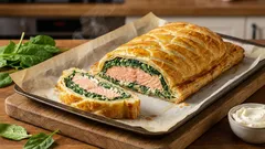 „Wellington” de casă cu cremă de brânză: un clasic englezesc în bucătăria ta