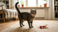 Ce înseamnă de fapt când pisica dă din coadă ca răspuns la cuvintele tale